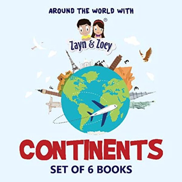 Zayn and Zoey Continents – Set of 6 Books
