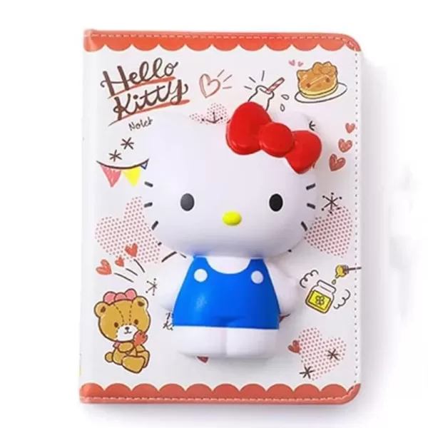 Hello Kitty 3D stress relief notebook diary for kids