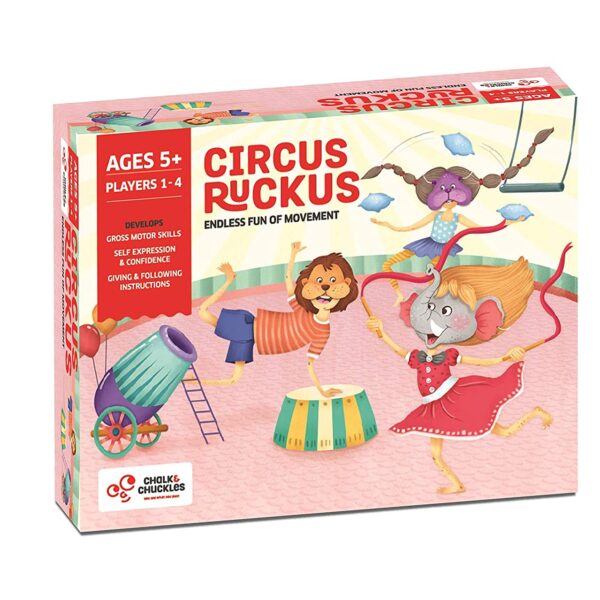 Chalk and Chuckles Circus Ruckus, Age 5-8 yrs