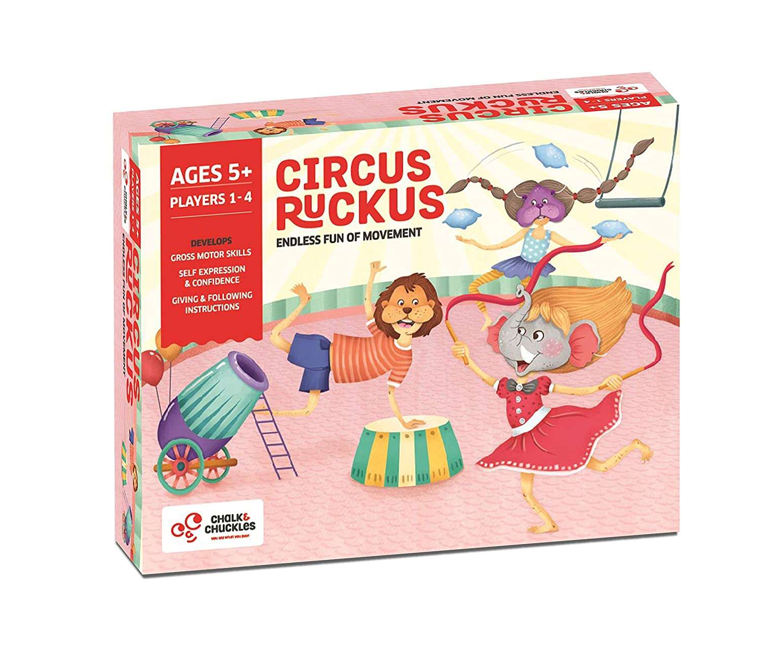 Chalk and Chuckles Circus Ruckus, Age 5-8 yrs