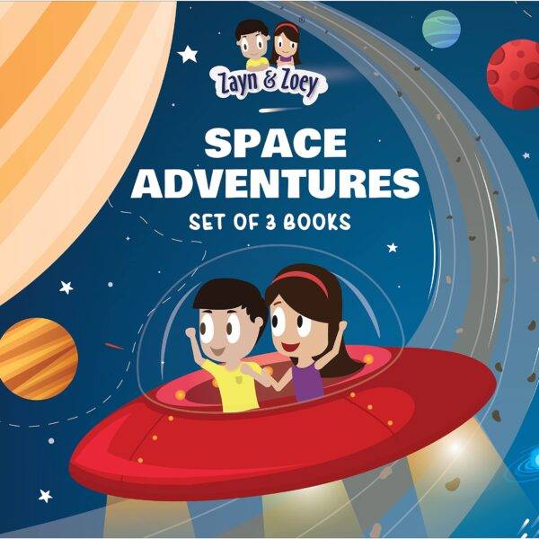 Zayn and Zoey Space Adventure Kids Story Book for Early Learning