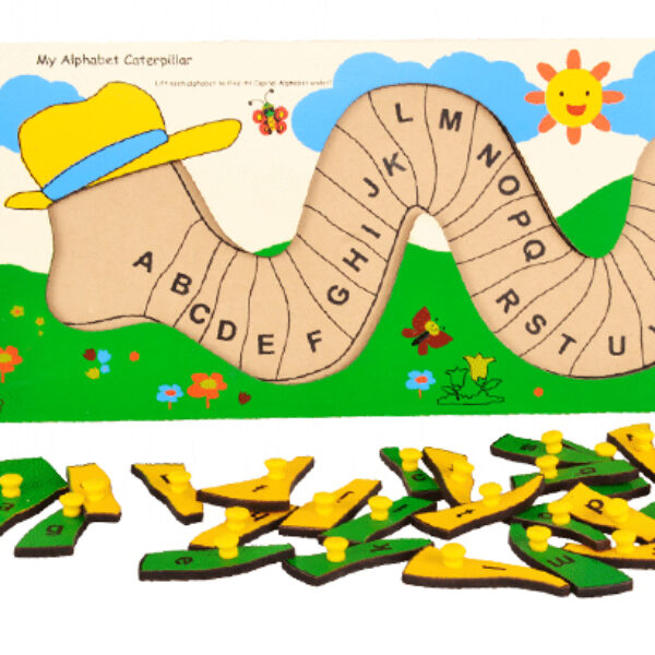 My Alphabet Caterpillar  Lower and Capital Alphabets