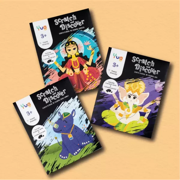 Scratch Card ALL Combo – Jungle Animals, Gods & Goddess